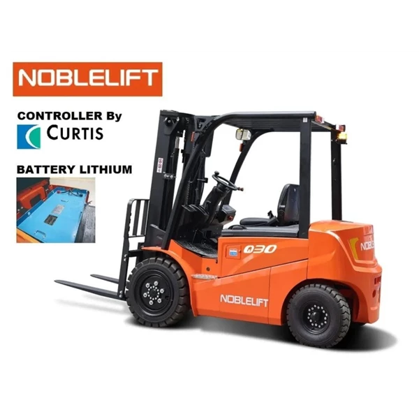 Forklift Electric Battery Li thium cap 3 Ton 3 m Merk NOBLELIFT