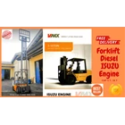 Forklift Diesel merk V Max Isuzu Engine cap 3 Ton Tinggi 3 m Garansi Resmi 5