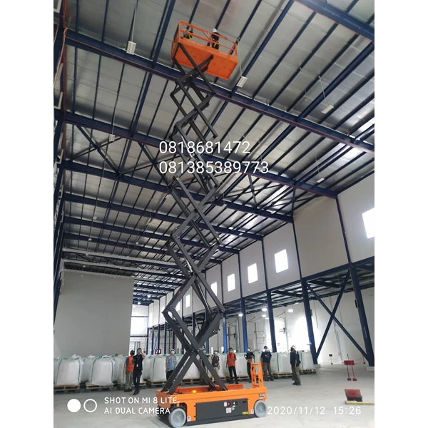 ...Scissor Lift  SC Electric  Work Platform  Merk Noblelift