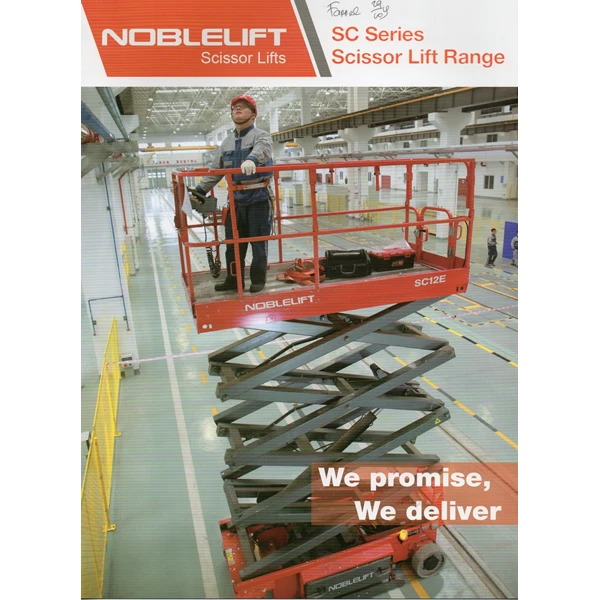 ...Scissor Lift  SC Electric  Work Platform  Merk Noblelift