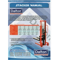 Hand Stacker Manual DALTON WRSD