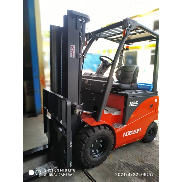 Forklift Electric  Noblelift Type FE4P20E cap 2 Ton 3 m Jakarta Promo Awal Tahun 2022