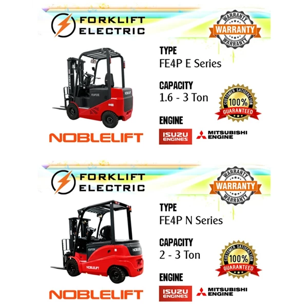 Forklift Electric counter balance noblelift