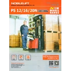 Hand Forklift Stacker Full Electric cap 1.6 Ton Tinggi 5.3 m merk Noblelift Harga Terjangkau dan bergaransi 3