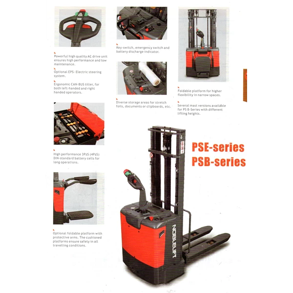 Stacker Full Electric Type PS 1646 N