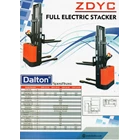 .. Stacker Full Electric  tipe ZDYC cap 1 ton tinggi 3.5 m Merk Dalton 5