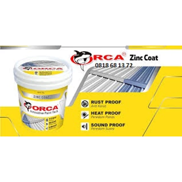 ORCA Zinc Coat Heat Resistant Paint
